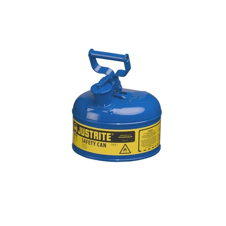 JUSTRITE Can, Safety, Type1, 1G, Blu 7110300